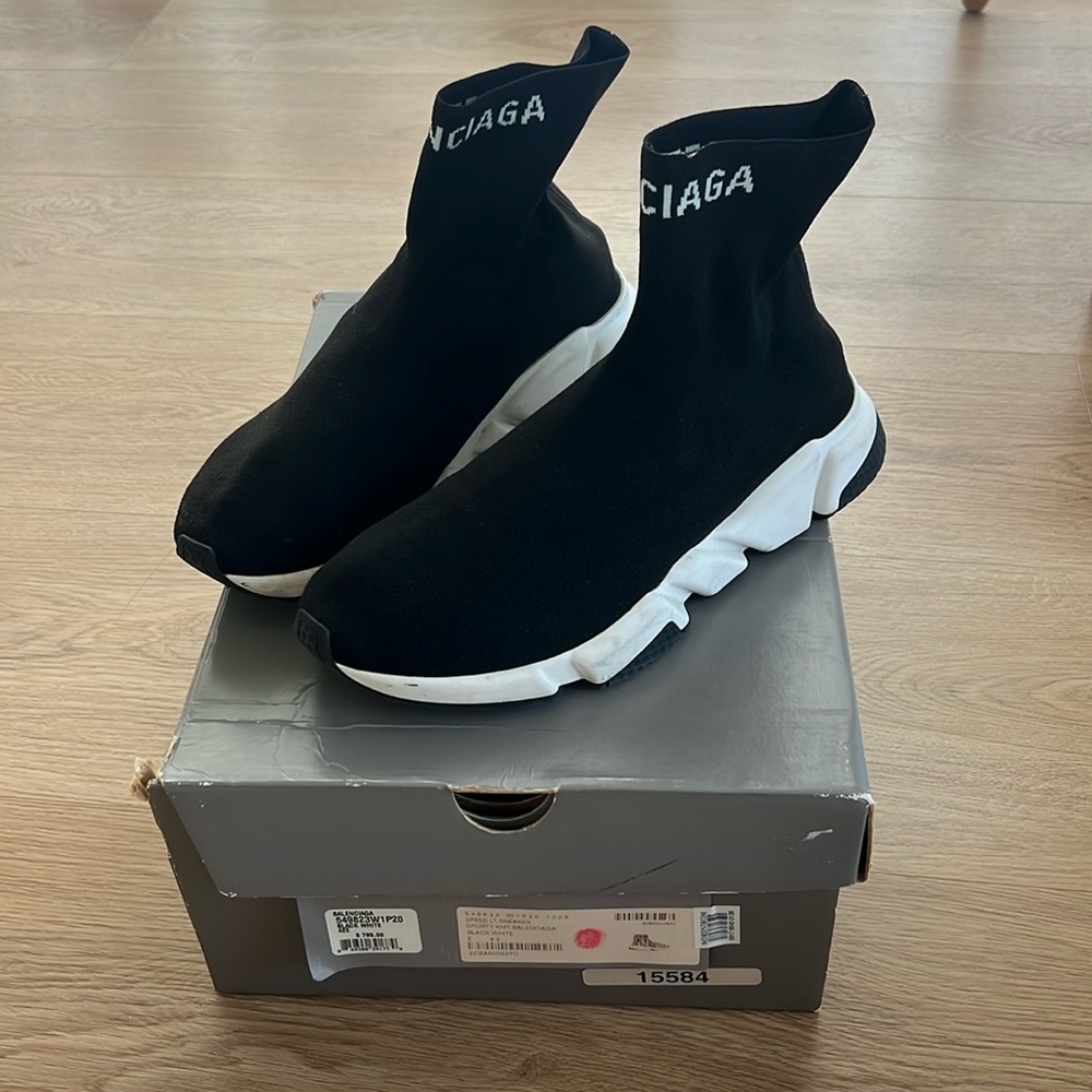 Balenciaga Speed Trainer Black Sz 9 (sz 42)